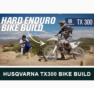Hard enduro bike build, Husqvarna TX 300, Husqvarna TX300 bike build